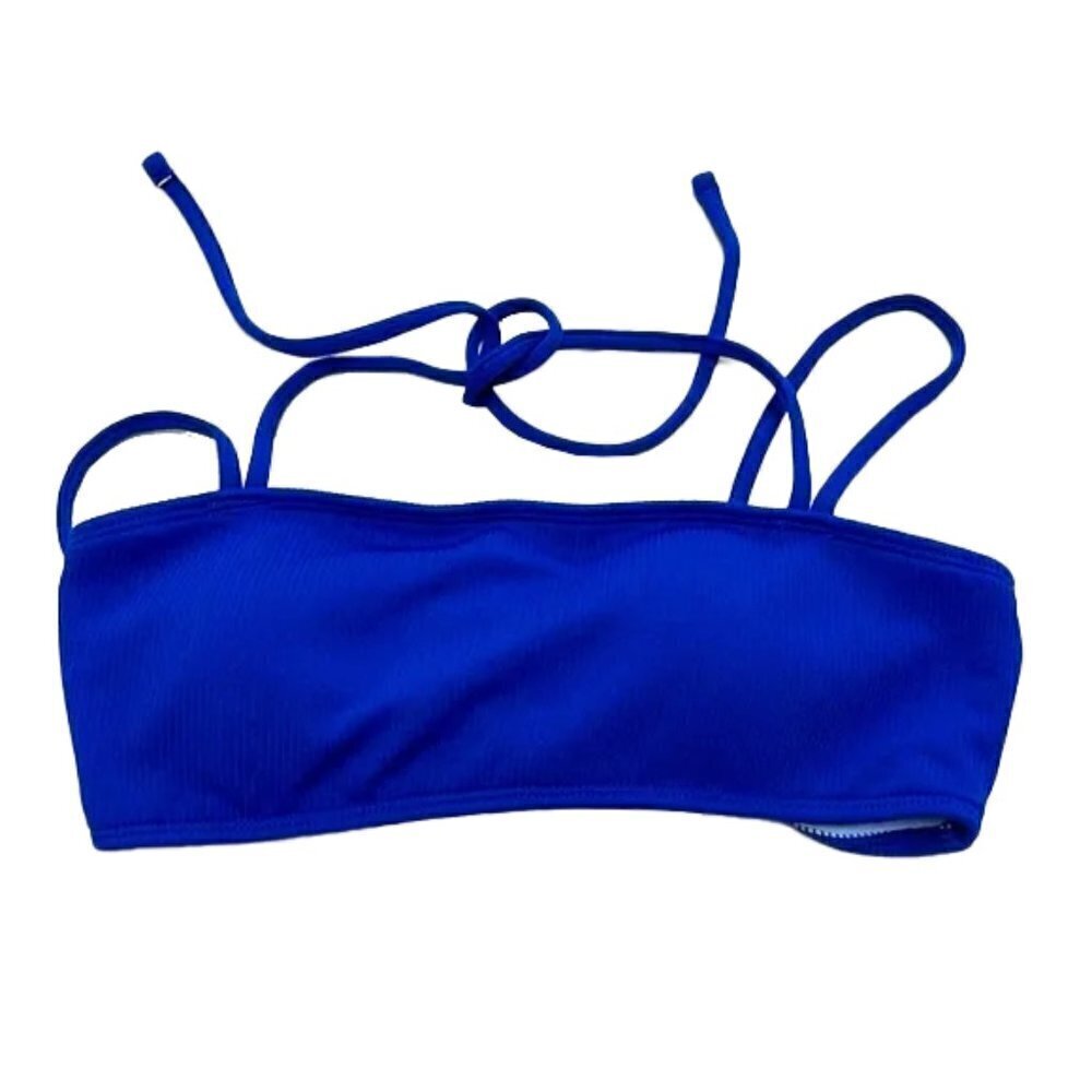 SHEIN Blue Bikini Top Size S